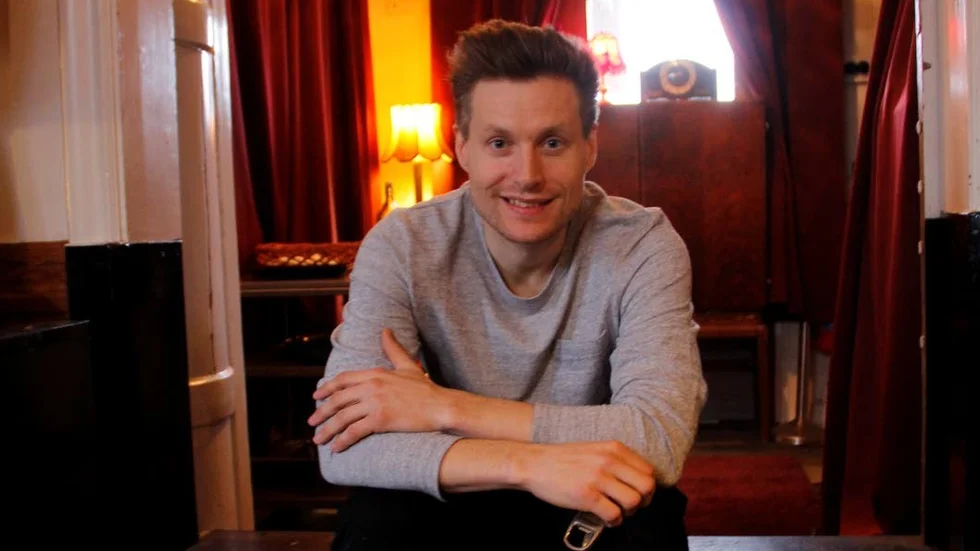 Simon Vigström är marknadsförare och en av grundarna och huvudägarna till Train Station Brewery i Knivsta, som inviger med en festival.