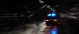 Körde rattfull i centrum