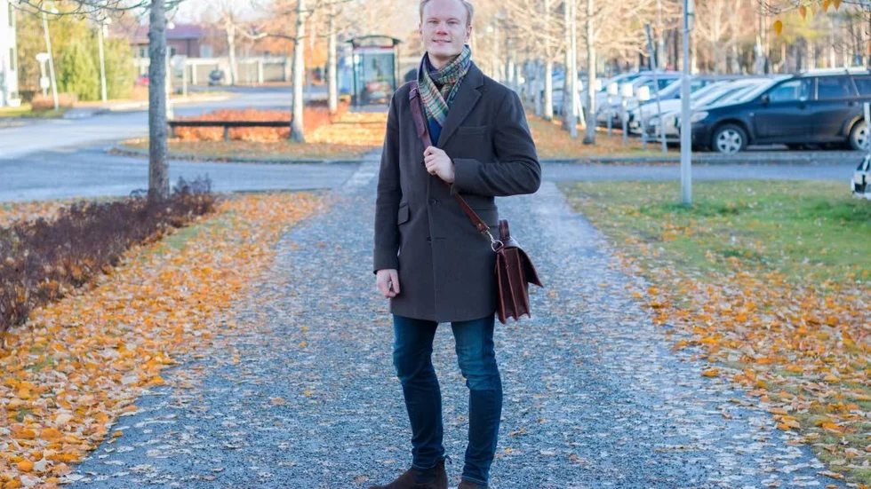 Niklas Engberg vill att studenter på LTU ska komma närmare näringslivet.