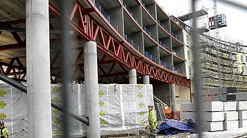 Nya hotellet Radisson Blu ska vara klart i maj 2012.
