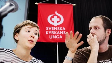 Sara Ytterbrink och Joakim Holmström.