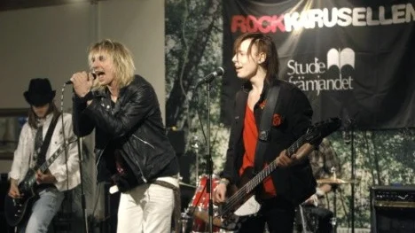 Gruppen Basement var ett av de 27 band som deltog i Rockkarusellens första deltävling på Grand.