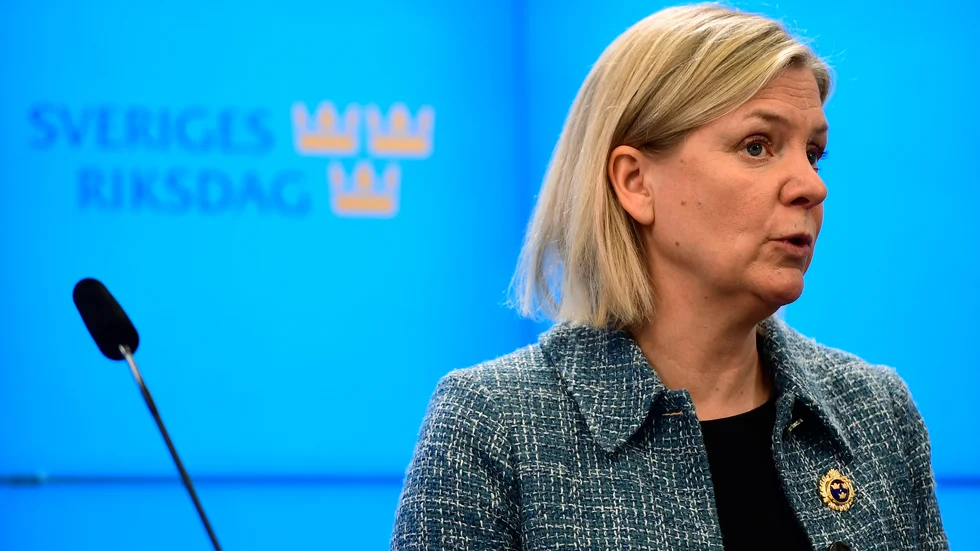 Statsminister Magdalena Andersson (S) fick frågan i veckan uteslöt hon inte ett framtida Nato-medlemskap. 