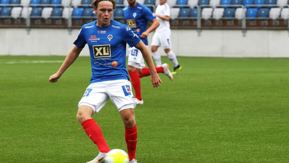 Simon Marklund lämnade Åtvidaberg för spel i norska Kongsvinger. (Arkivbild)