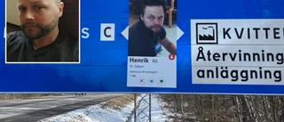 40-årspresenten som syntes – Henrik Andersson porträtterades på vägskyltar: "En tillbakakaka"