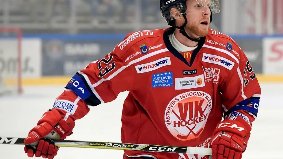 Tongivande. Christopher Fish har gjort bra ifrån sig så här långt i VIK-tröjan.