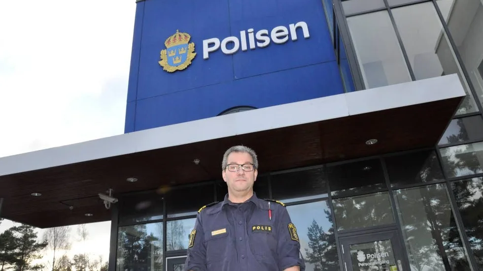 Polischef. Anders Pleijel, polischef i norra länet, berättar att Västervik har en brist på poliser i yttre tjänst.