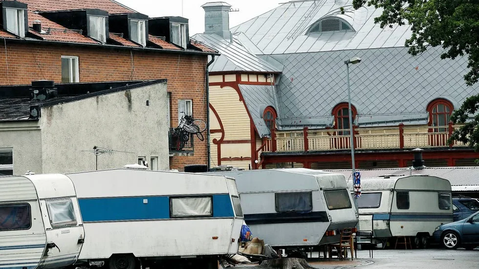 Thomas Gruber säger sig vara redo att ta emot besluten om tiggarnas hus och husvagnar.