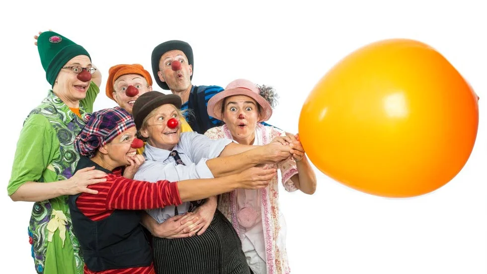 Sjukhusclownerna
Sigrid, Rakel, Bruno, Boris, Karl och Rosa är bedrövade över trenden att klä ut sig till clown i syfte att skrämma människor. "Snälla sluta!", uppmanar de.