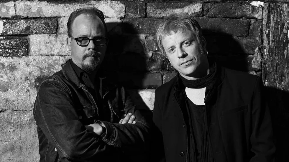 Anders Landelius och Eric Hansson, bluesartister som nu ger ut sitt första album tillsammans.
