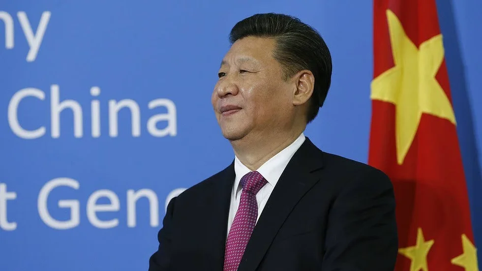 Xi Jinping. Ingen att hålla i handen