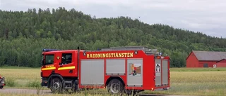Skogsbrand i Slätmon