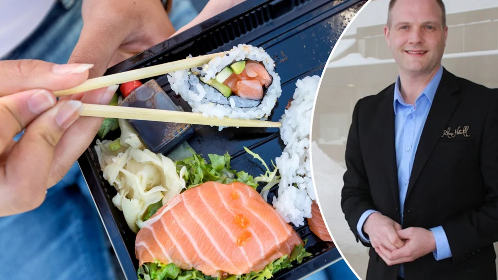 "Jag trodde att det var ett missförstånd först", säger Christian Ryning, ordförande i Hultsfred handel, om sushietableringarna i Hultsfred.