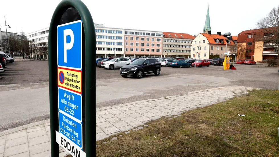 Parkeringsmöjligheterna är bra och betydligt billigare än i Uppsala enligt skribenten. Arkivbild.