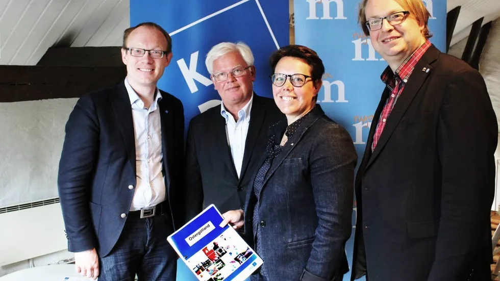 Opposition. Per Larsson (KD), Jan Owe-Larsson (M), Marie Morell (M), Fredrik Sjöstrand (M)