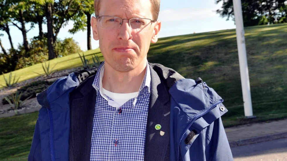 Miljöpartiets Nils Hillerbrand är naturligtvis glad över beslutet om en utvidgning av naturreservatet. Foto: Tommy Pettersson