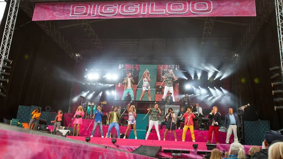 Diggilooshowens upplaga 2014 i Vadstena.