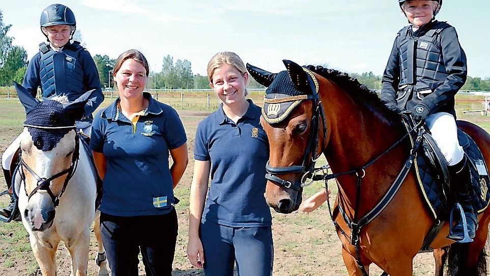 Tilde Gustavsson, Maria Arnryd, Michaela Öberg och Alice Svensson.