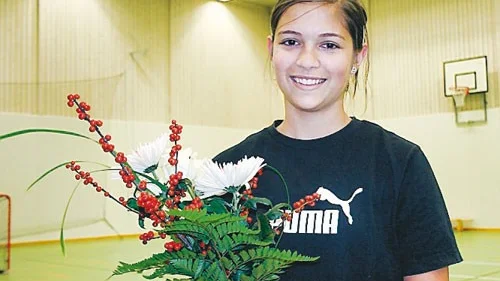 Årets lucia. Erika Eklöf är Virserums Lucia 2009.