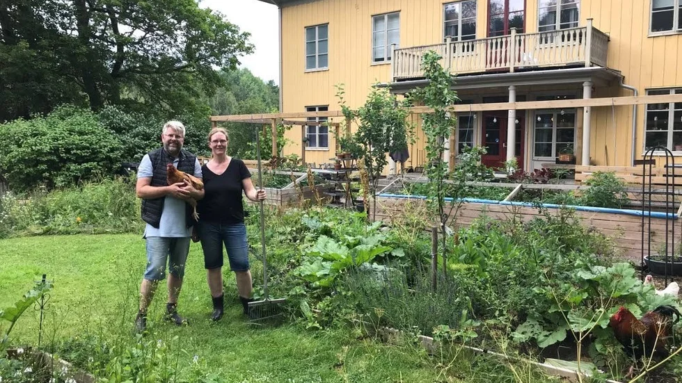 Riquette och René Verschoor driver idag ett B&B i Lidhem men nu planerar de att sälja. 