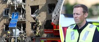 Polisen har gjort fynd efter explosionen