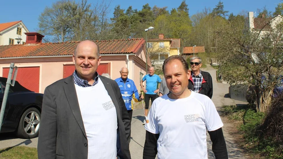 Johan Widerström och Leif Ihreskog tar täten