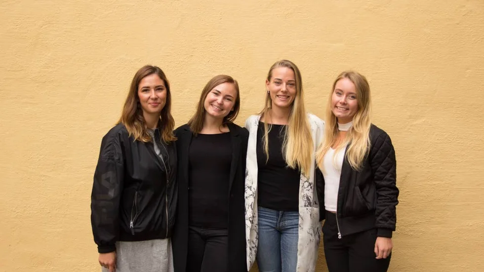 Som kvinnor i en mansdominerad bransch kan de bidra med nya perspektiv, tror Decireé Åkesson, Linnea Larsson, Erica Damgaard och Adina Henrikson.