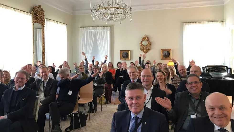 Vid mötet deltog såväl politiker som tjänstemän och företagare i besöksnäringen.