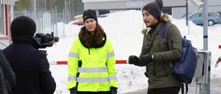 Arabiskt tv-team i Västervik