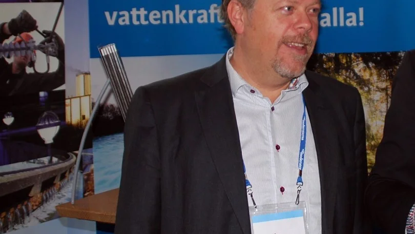Klas Gustafsson från Tekniska verken är en av de som jobbat för att få fram en miljöfond. Foto: Tommy Pettersson