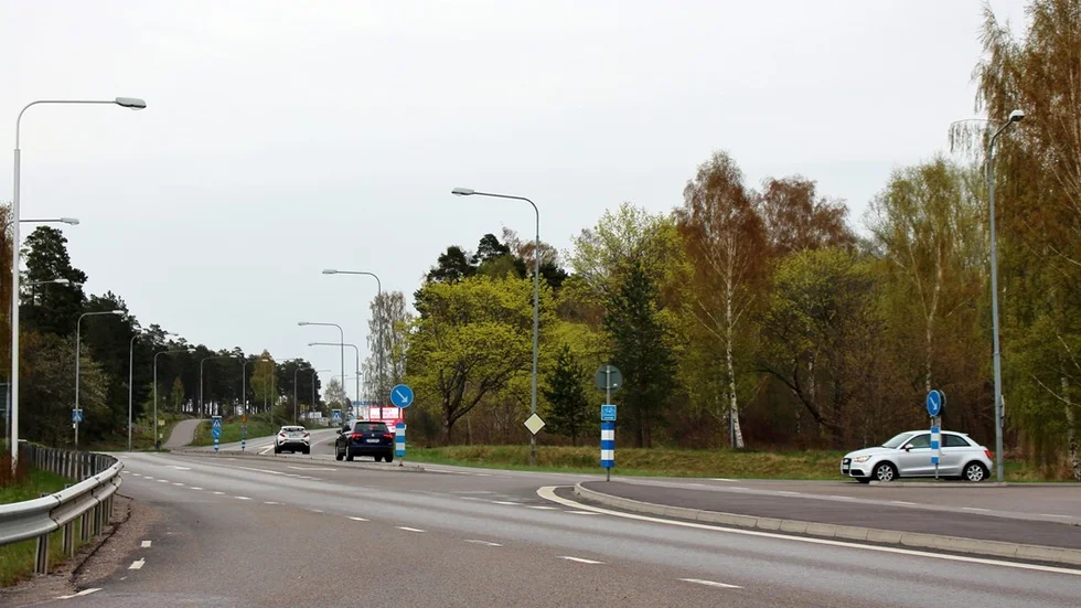 Det behövs en säkrare väg vid Målserum/Jenny, anser en Västerviksbo. Foto: Ellinor Harrysson