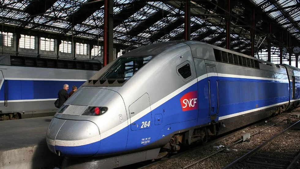 Drömtåget. Franska TGV.