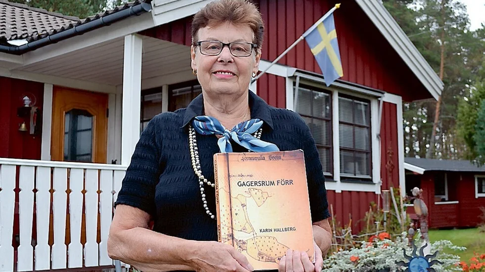 Karin Hallberg ger ut boken Gagersrum förr den 11 oktober.