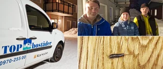 Vaknade av att det rann vatten ner i sängen