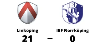 Målfest när Linköping krossade IBF Norrköping
