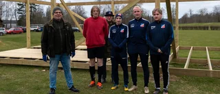 Klubben storsatsar – bygger uteservering och läktare