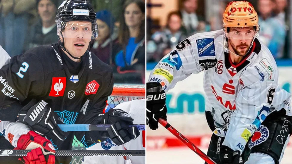 Lars Bryggman och Anders Grönlund, båda från Piteå, föll i varsin ligafinal utomlands. (Arkivbilder)