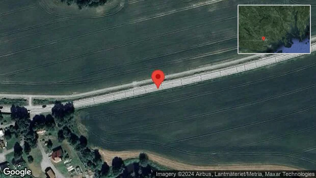 Olycka med flera fordon på väg 800