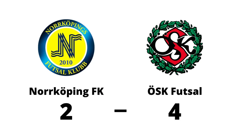 Norrköping Futsal Klubb förlorade mot Örebro SK