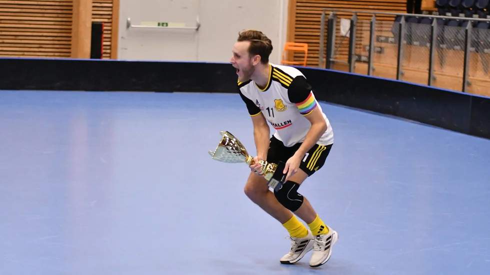 Lagkaptenen Martin Hallén Almroth är nöjd över lagets inställning. Både i DM-finalen men även i seriespelet.