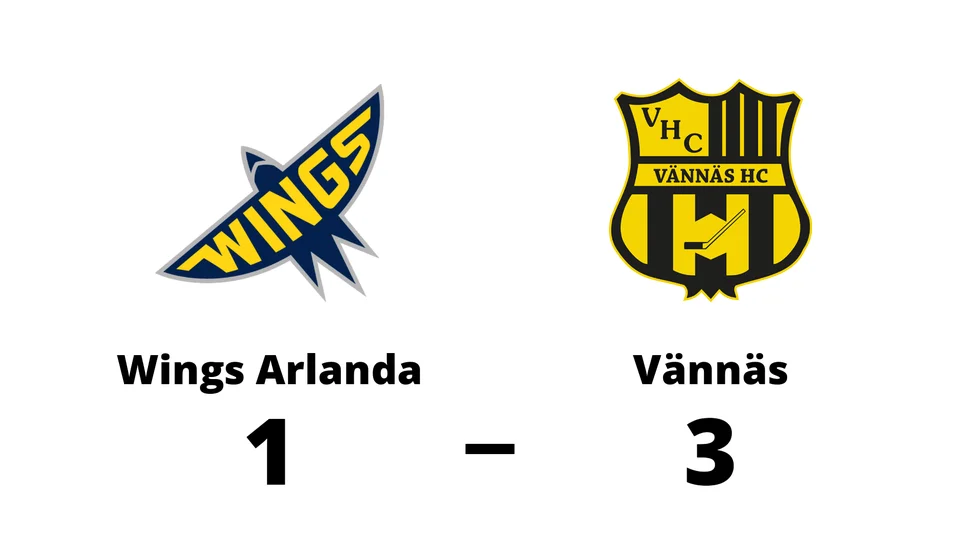 Wings HC Arlanda förlorade mot Vännäs HC