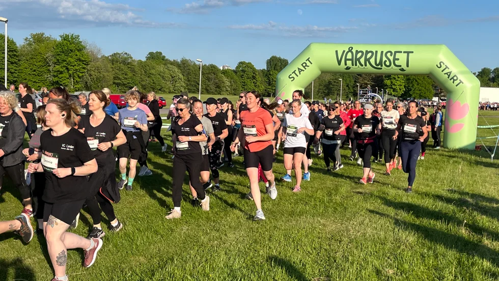 Från årets Vårruset. Kanske känner ni igen någon.
