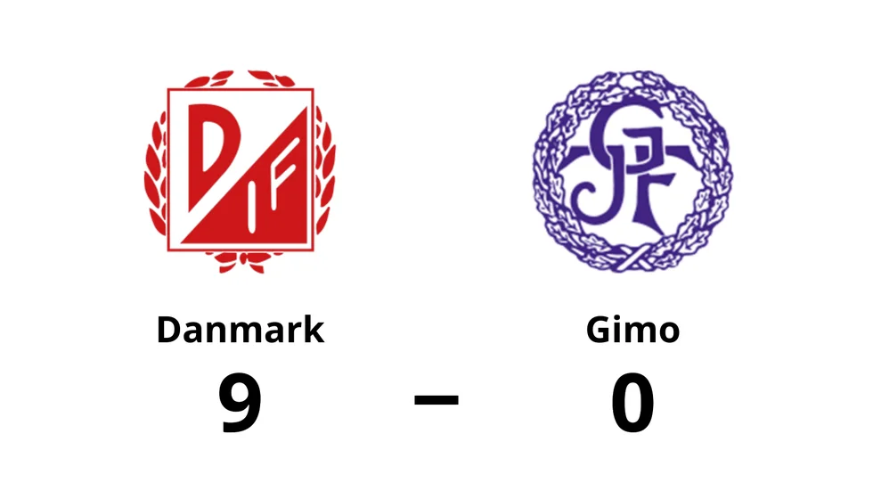 Danmarks IF vann mot Gimo IF FK