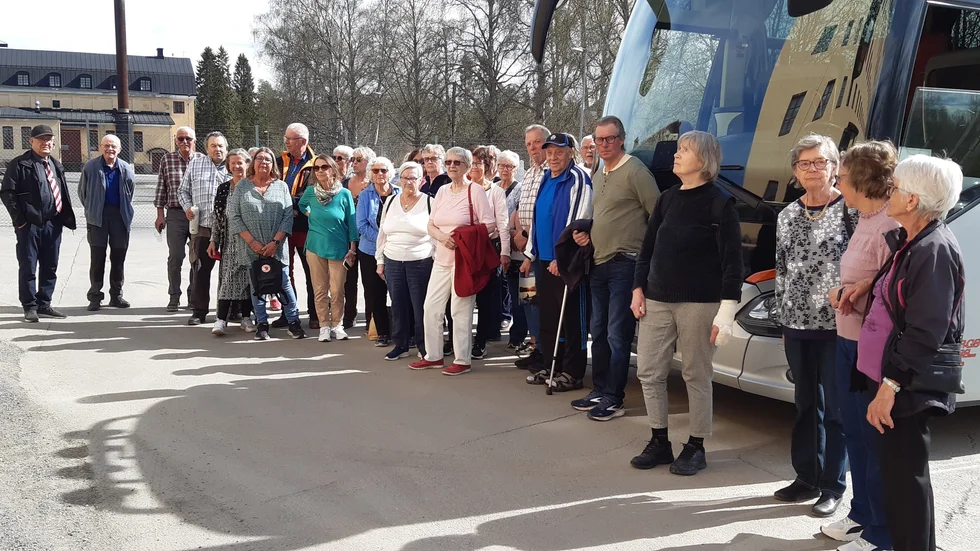Nöjda resenärer.