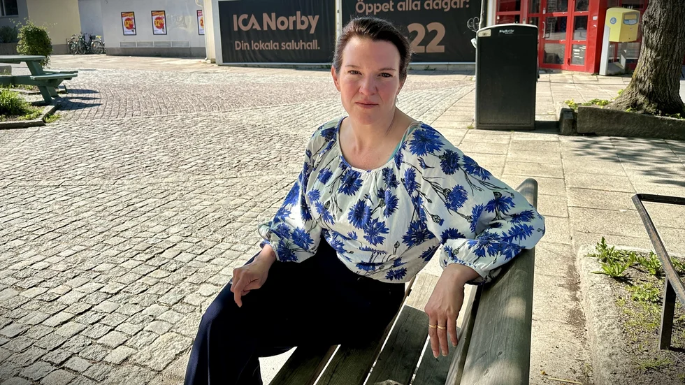 Lina Nordquist (L) bor i Norby, den stadsdel där flest röstar i EU-valet. "Här skulle man titta konstigt om någon sa att hen inte skulle rösta."