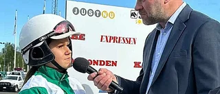Premiärseger på den största dagen: "Jobbigt att bli intervjuad"