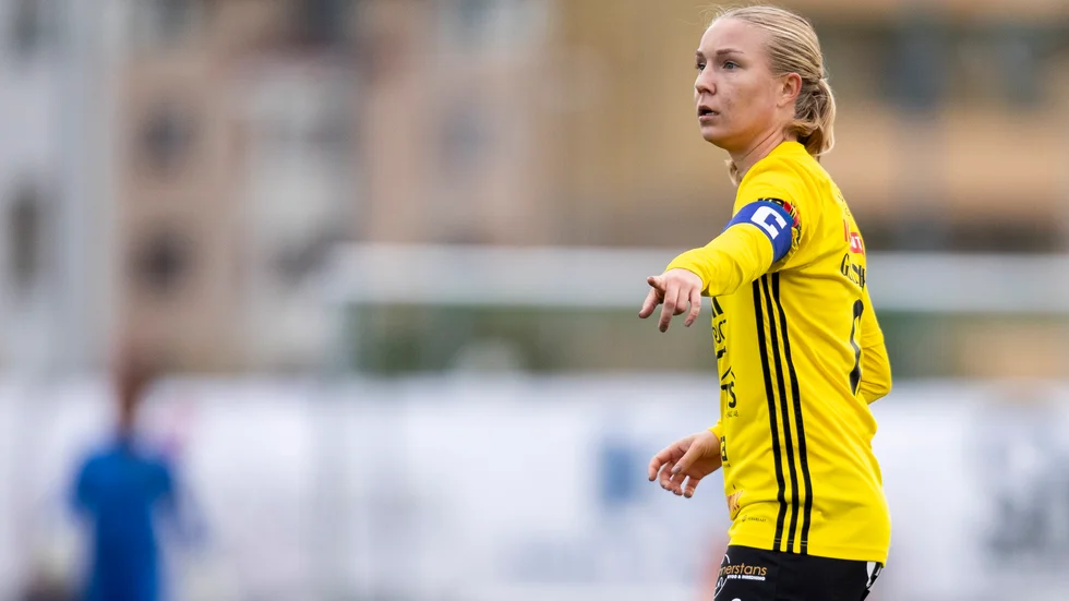 Sofia Paulsson har nu gjort mål i tre raka matcher. Ett mot sin tidigare klubb Bollstanäs, ett mål Malmö och nu ett mot Kalmar.