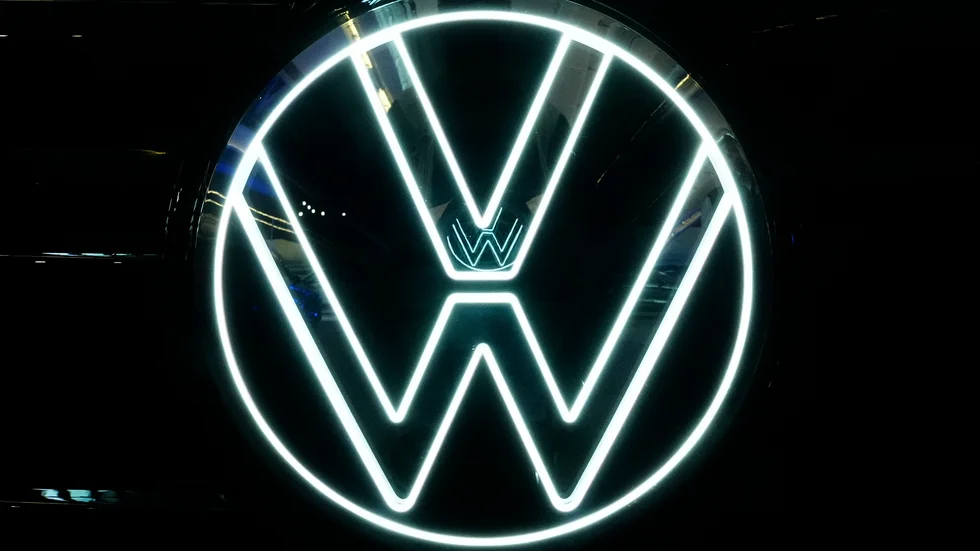 Volkswagen gör en miljardinvestering i elbilstillverkaren Rivian. Arkivbild.