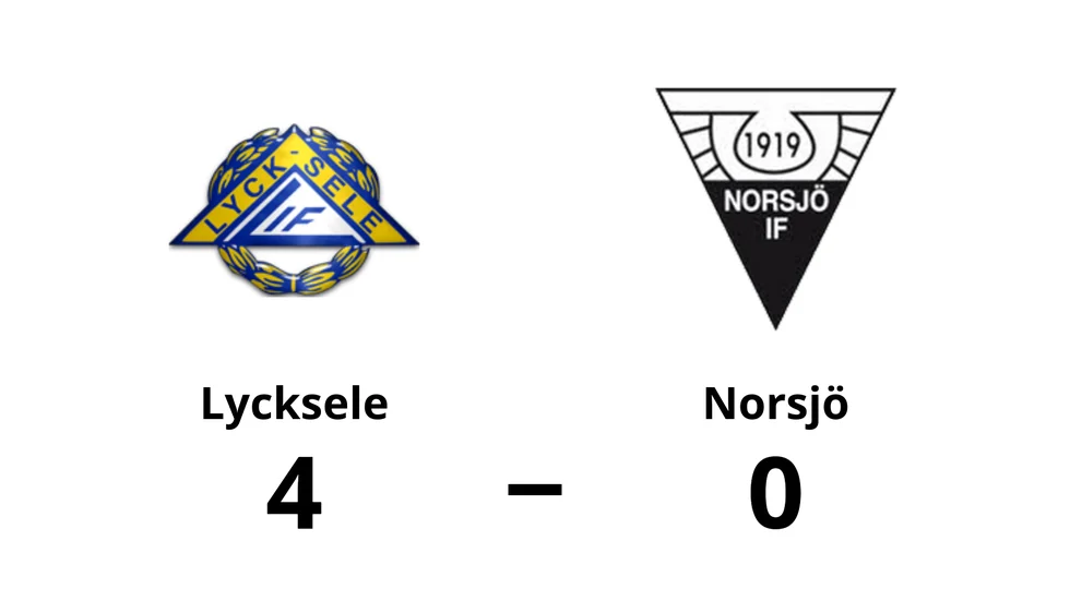 Lycksele IF vann mot Norsjö IF
