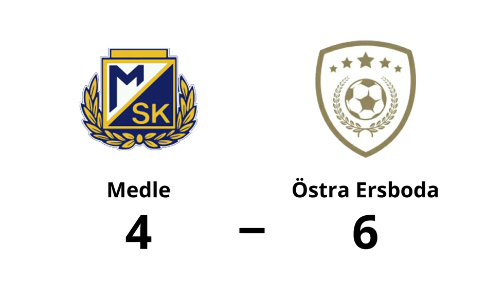Medle SK förlorade mot Östra Ersboda FC